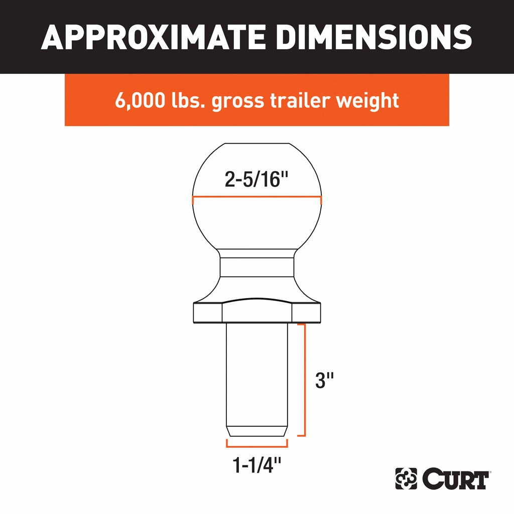 2-5/16 inch Trailer Ball