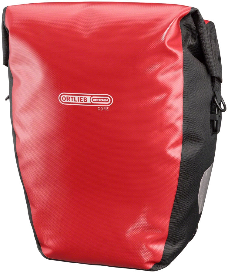 Back Roller Core Rear Pannier - 20L Each Red/Black