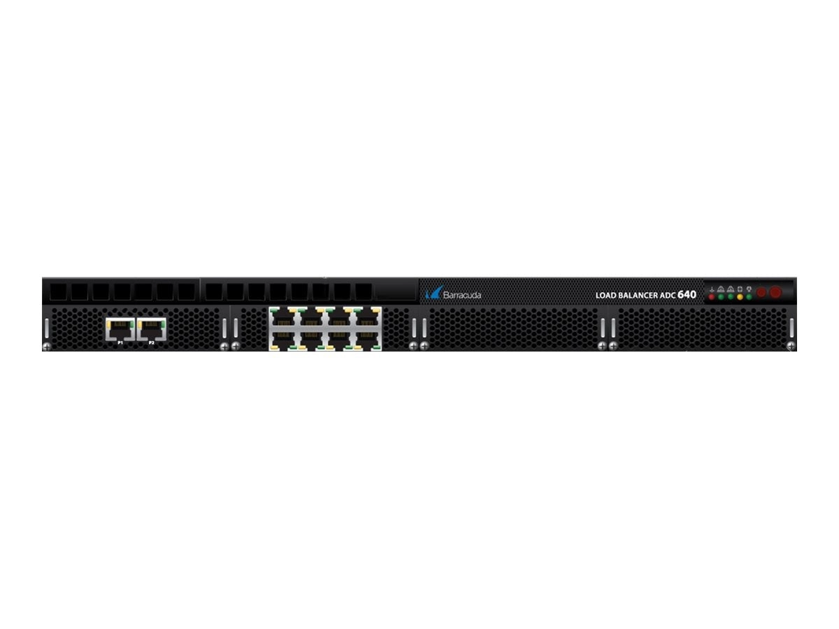 Barracuda Load Balancer ADC 642 - Load balancing device - 10 GigE - 1U - rack-mountable BBF642A
