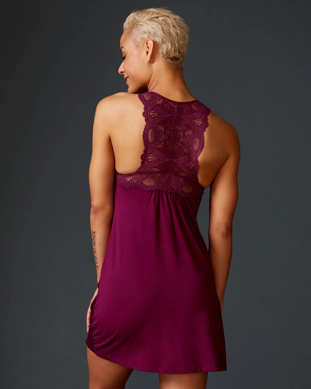 Belle Epoque Lace T-Back Chemise