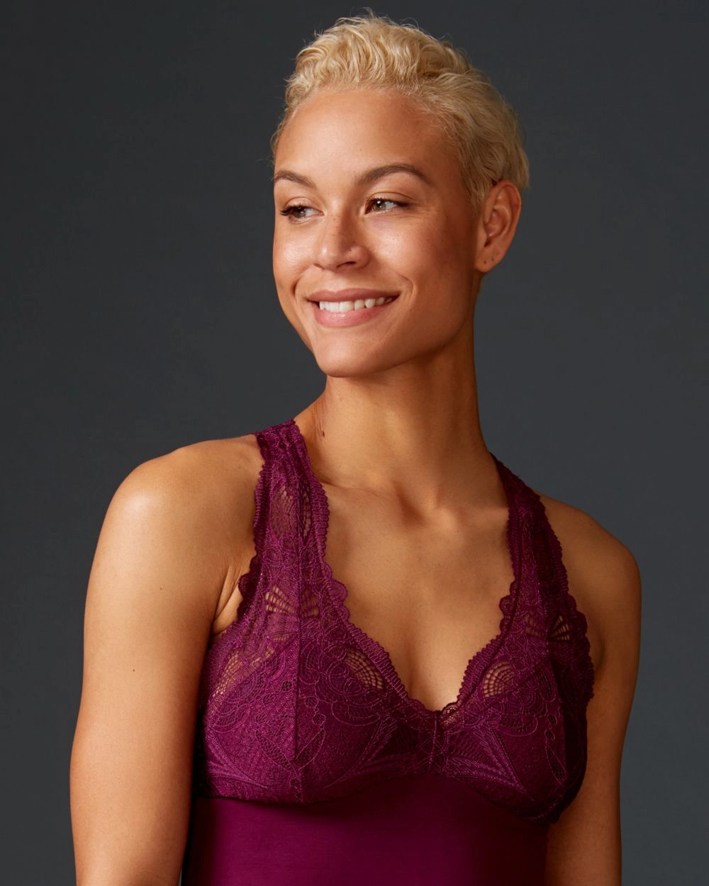 Belle Epoque Lace T-Back Chemise