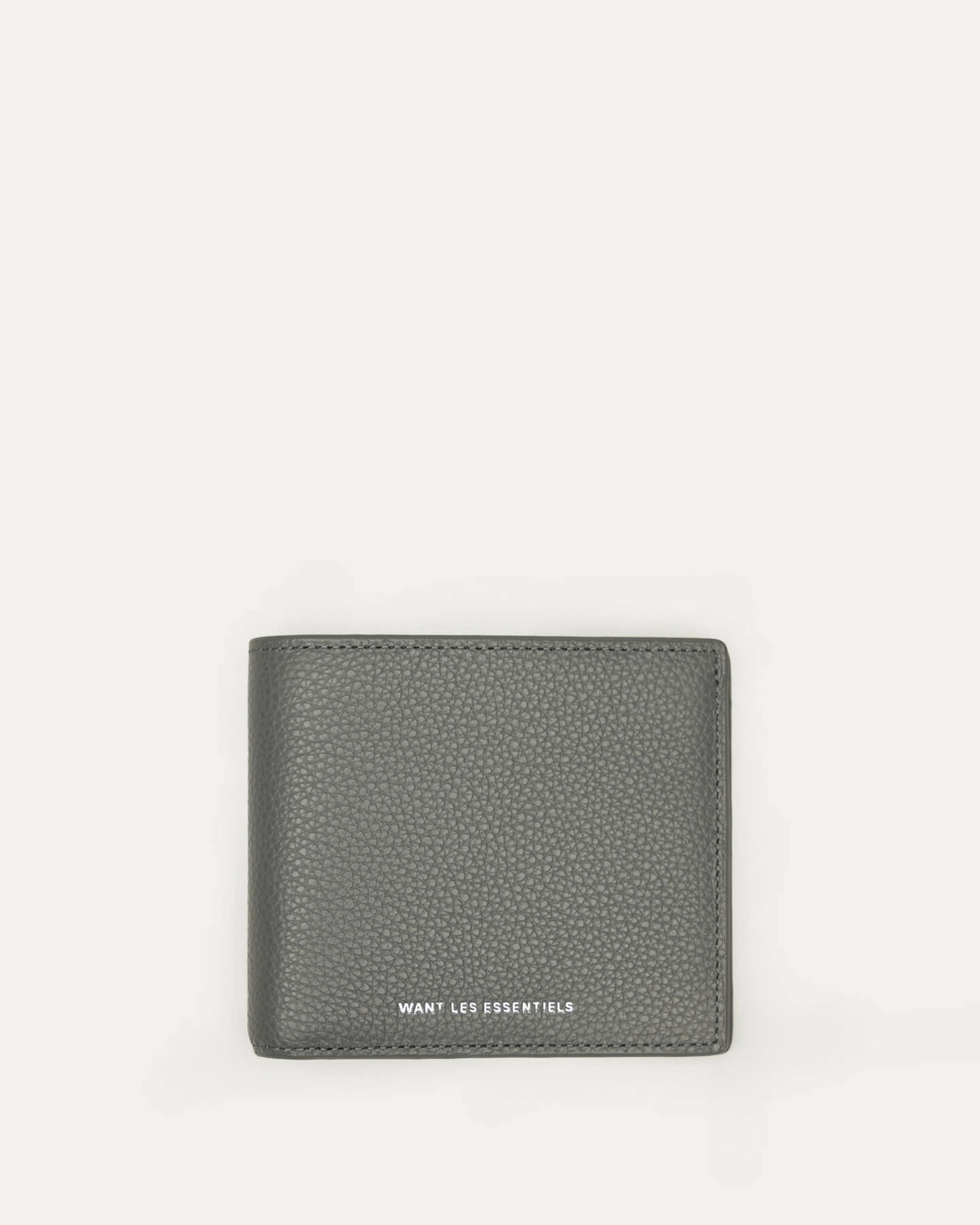 Benin Pebble-Grained Leather Bi-fold Wallet