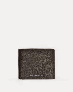 Benin Pebble-Grained Leather Bi-fold Wallet