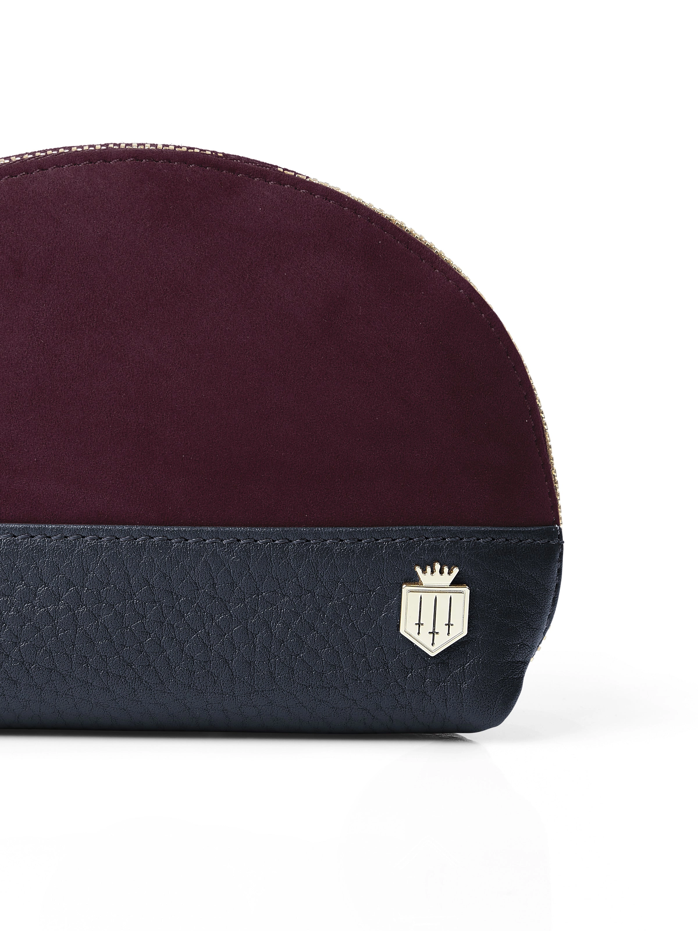Chiltern Coin Purse - Plum & Navy (Store Exclusive)