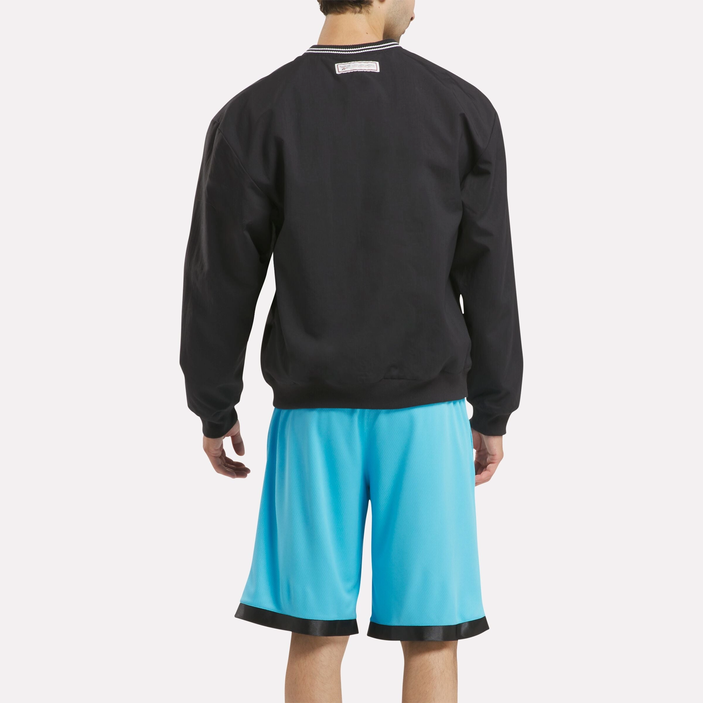 Classics Uniform Lined Woven Crew Top Black