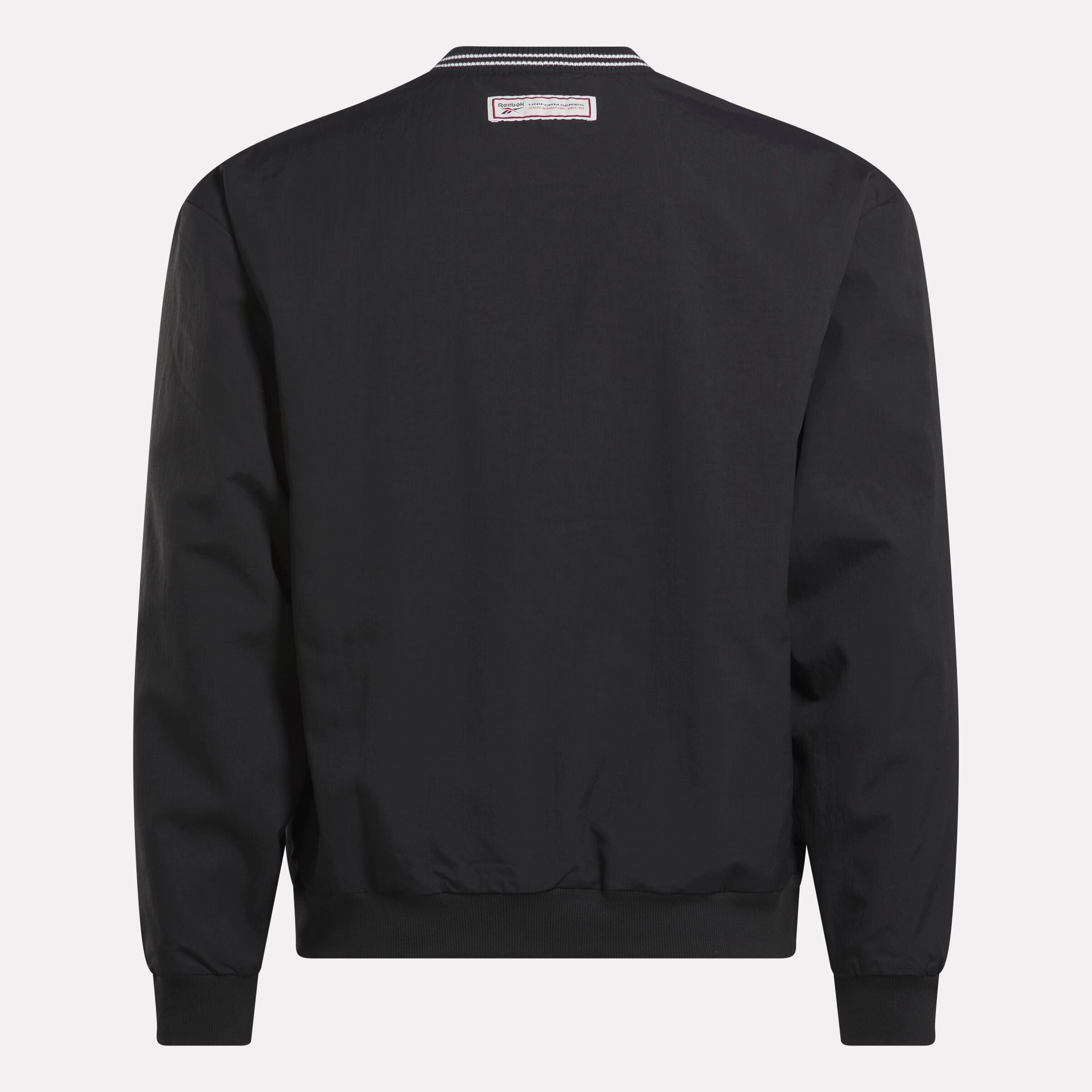 Classics Uniform Lined Woven Crew Top Black