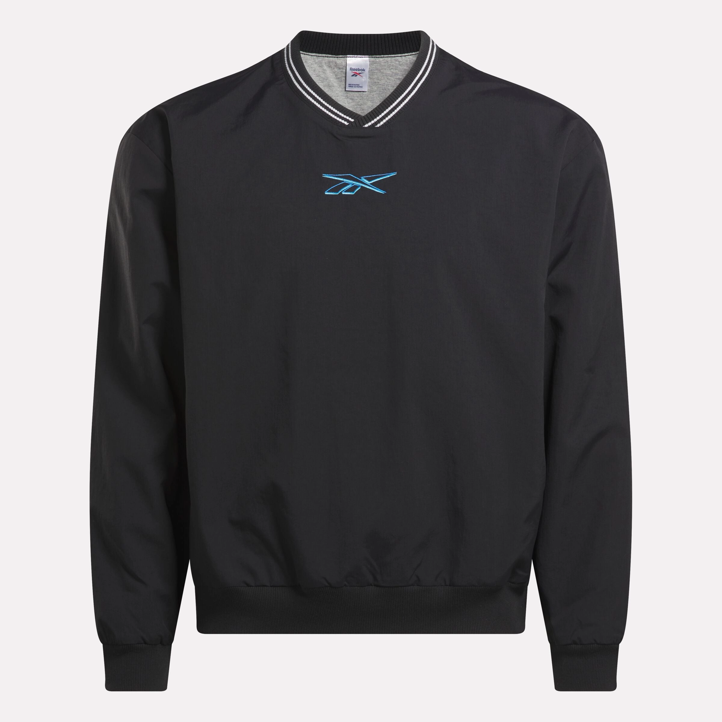 Classics Uniform Lined Woven Crew Top Black