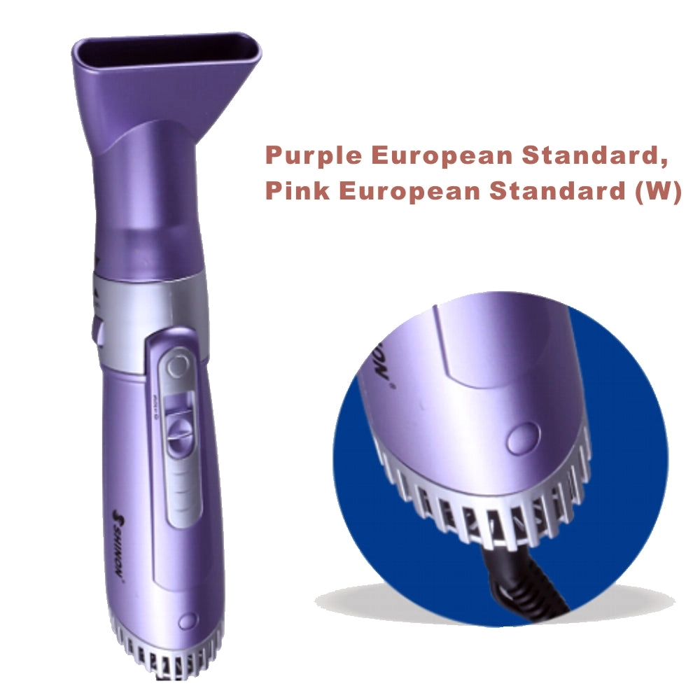 Dual-Purpose Hot Air Comb Professional Hair Dryer 5 in 1 Set