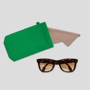 Easy-Squeezy Glasses Case - Green