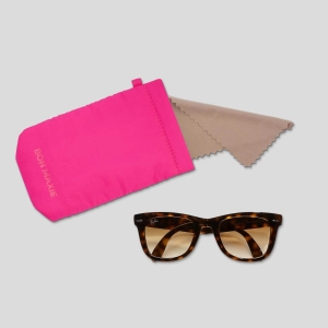 Easy-Squeezy Glasses Case -- Neon Pink