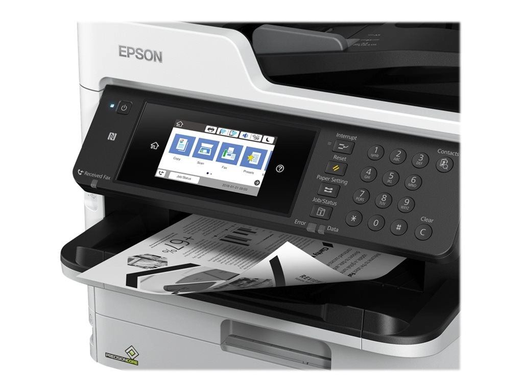 Epson WorkForce Pro WF-M5799 Supertank - Multifunction printer - B/W - ink-jet - Legal (8.5 in x 14 in) (original) - A4/Legal C11CG04201-LB
