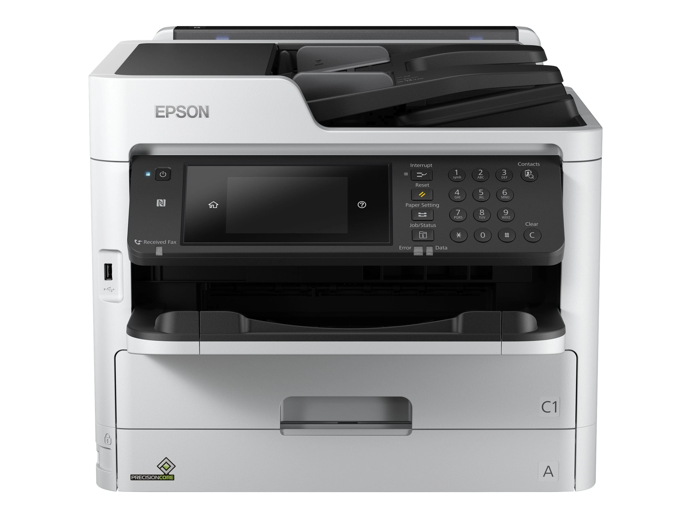Epson WorkForce Pro WF-M5799 Supertank - Multifunction printer - B/W - ink-jet - Legal (8.5 in x 14 in) (original) - A4/Legal C11CG04201-LB