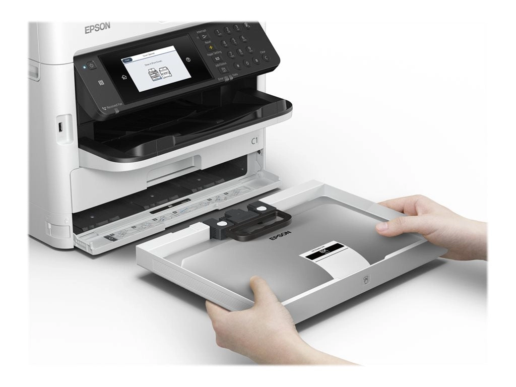 Epson WorkForce Pro WF-M5799 Supertank - Multifunction printer - B/W - ink-jet - Legal (8.5 in x 14 in) (original) - A4/Legal C11CG04201-LB