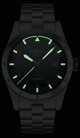 Fortis Flieger F-41 Automatic Petrol