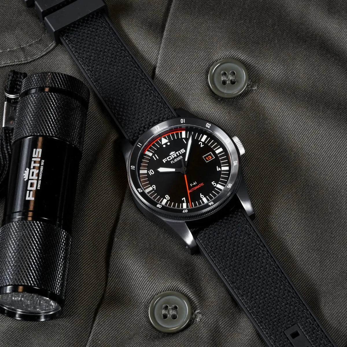 Fortis Flieger F-41 Werk 7 Mission Black