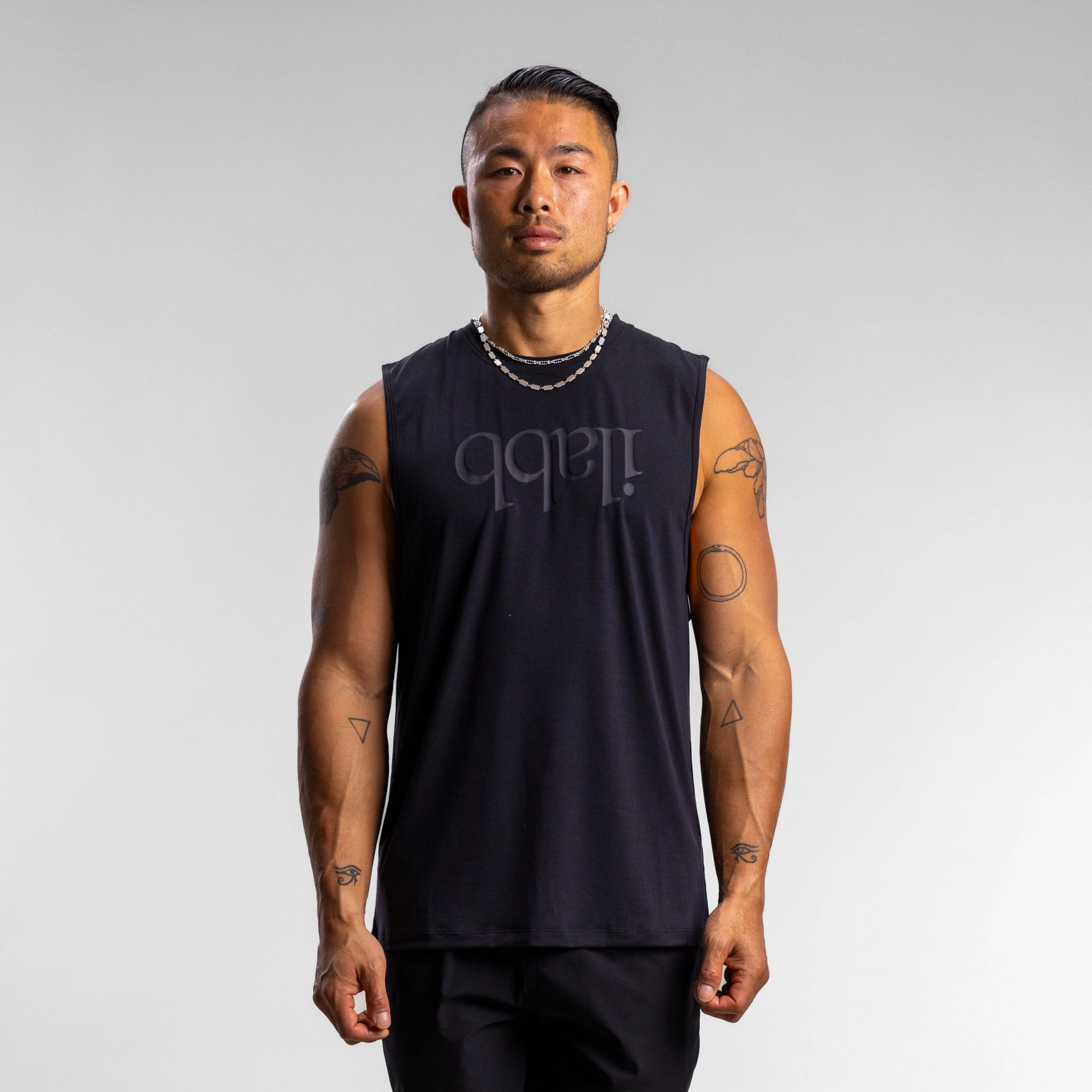 Foundation Capsize Lomond Tank Men's BLACK