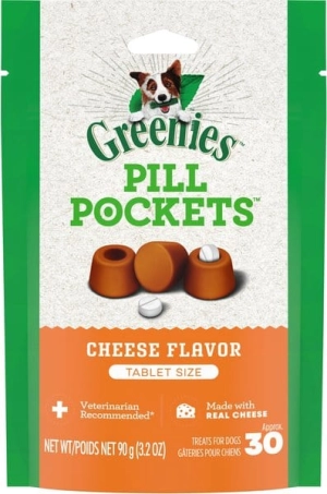 Greenies Pill Pockets Cheese Flavor Dog Treats