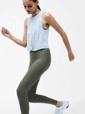 Grey Jersey Knot Vest Top