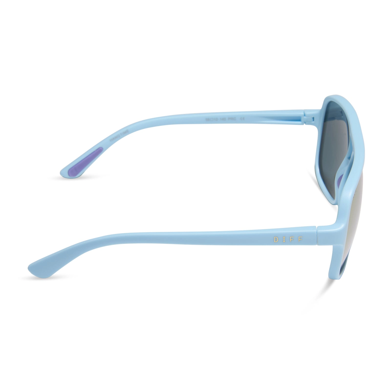 HANGTIME - MATTE BABY BLUE   LAVENDER MIRROR   POLARIZED SUNGLASSES
