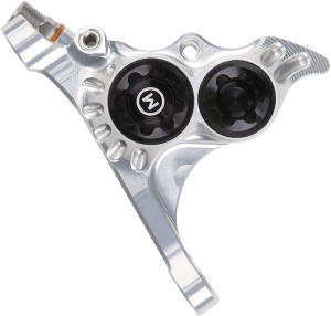 Hope RX4  Disc Brake Caliper - Flat Mount Front  20mm Mineral Oil Type Silver