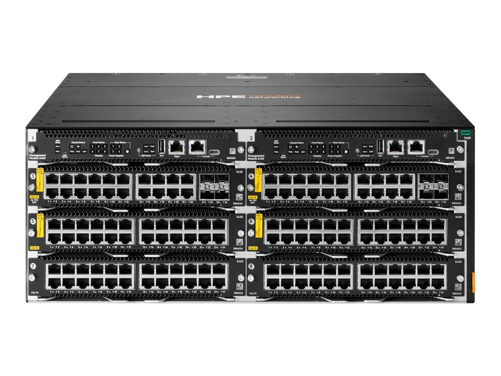 HPE Aruba Networking CX 5420 24p 10M/100M/1G Module - Switch - L3 - managed - 24 x 10/100/1000 - front to back airflow - plug-in S0U61A