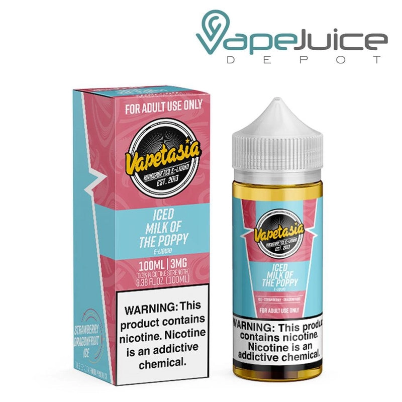ICED Milk of The Poppy Vapetasia eLiquid 100ml