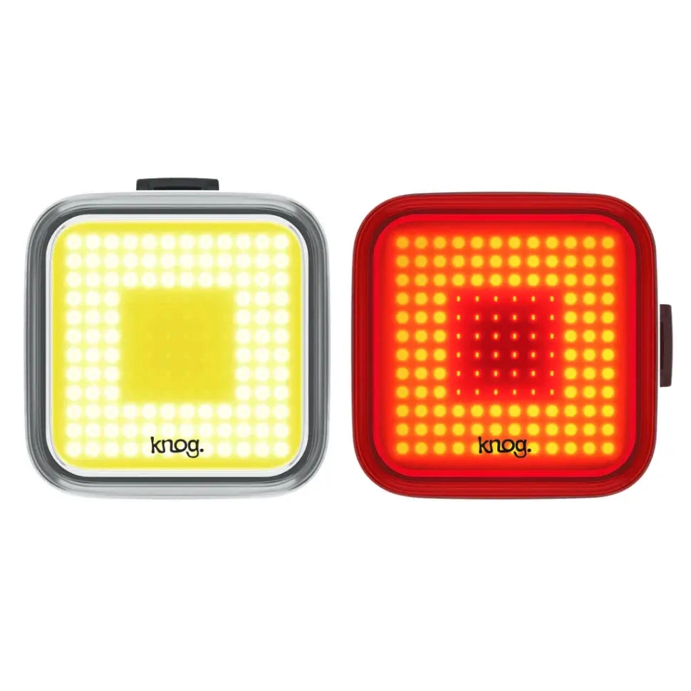 Knog Blinder Square 200L Headlight / 100L Tail Light Set