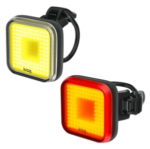 Knog Blinder Square 200L Headlight / 100L Tail Light Set