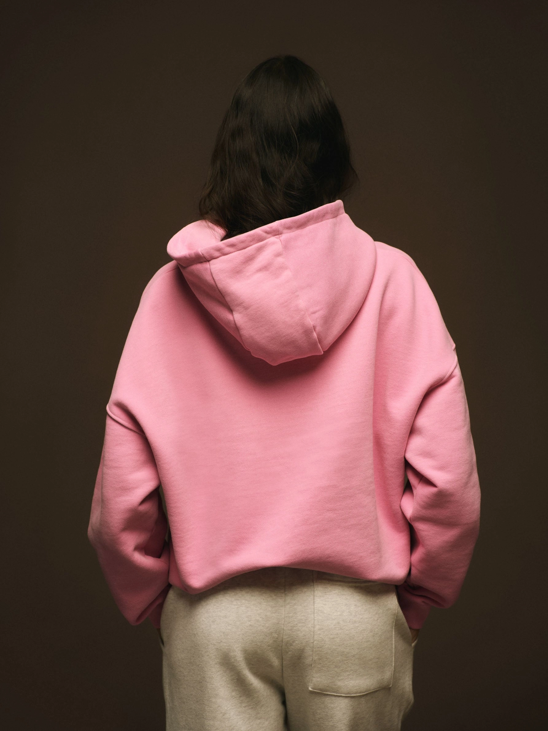 Lovers Club Oversized Hoodie - Candy Pink