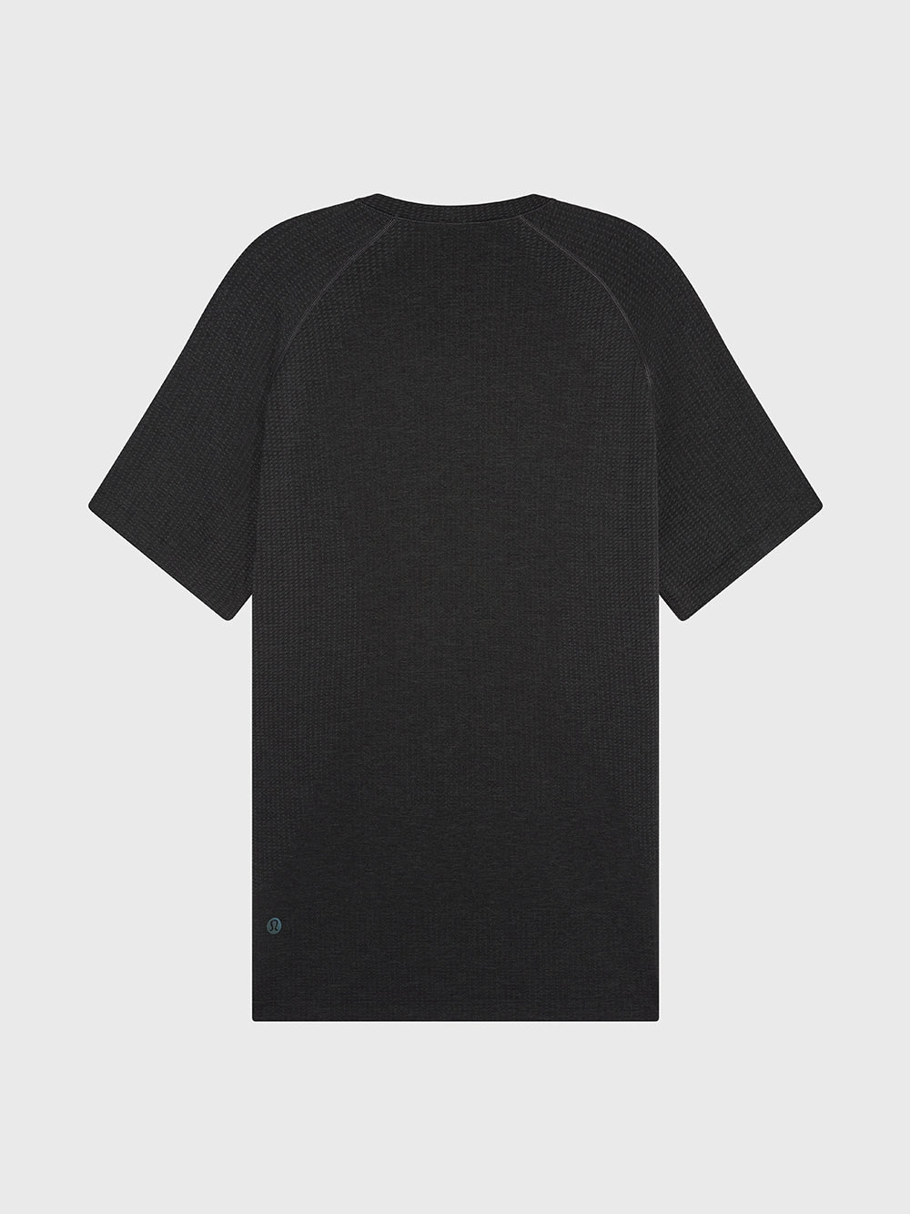 LULULEMON GRAPHITE GREY/BLK METAL VENT TECH SHORT SLEEVE