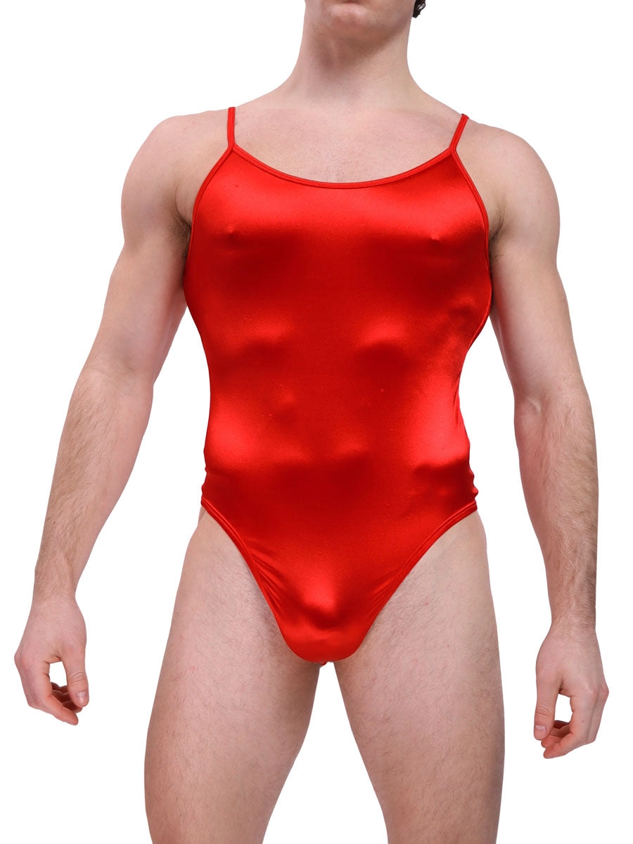 Luxe Satin Thong Bodysuit