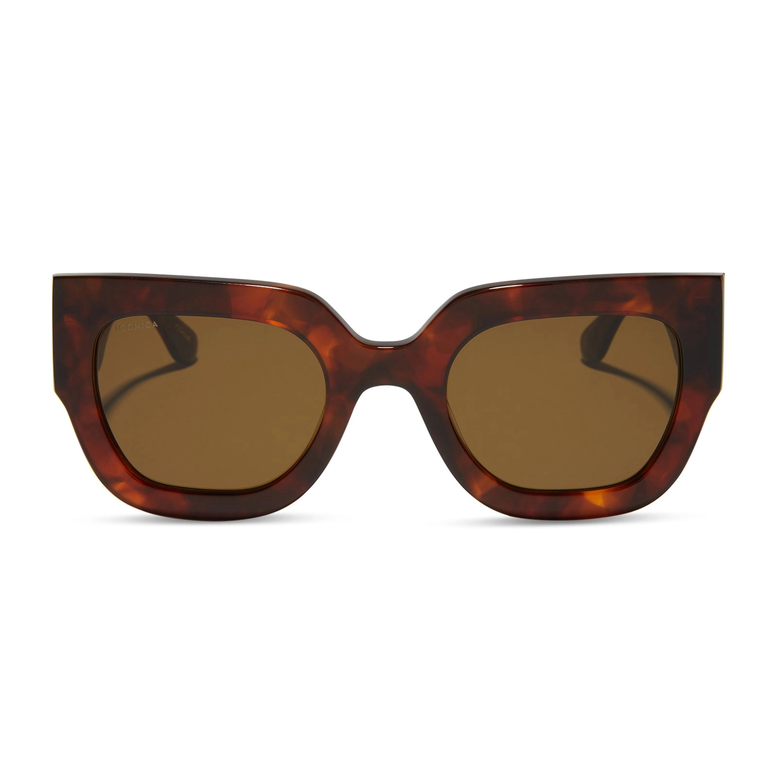 MAREN - SALTED CARAMEL TORTOISE   BROWN   POLARIZED SUNGLASSES