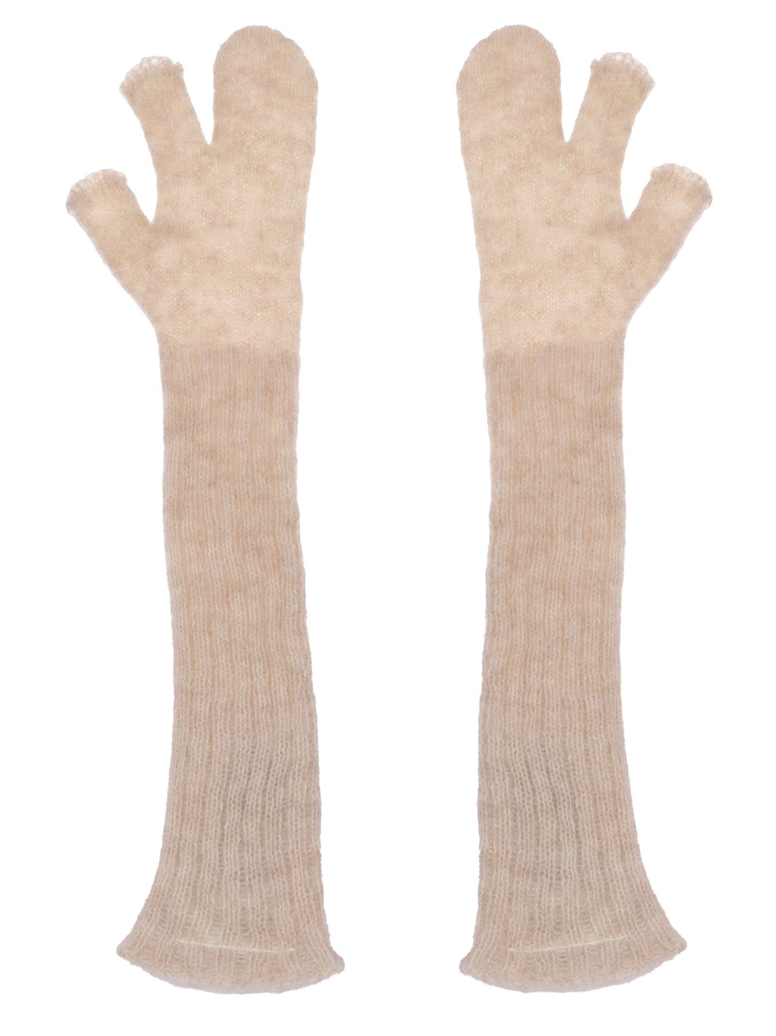 MM6 Maison Margiela Fine Knit Gloves