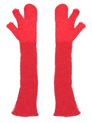 MM6 Maison Margiela Fine Knit Gloves