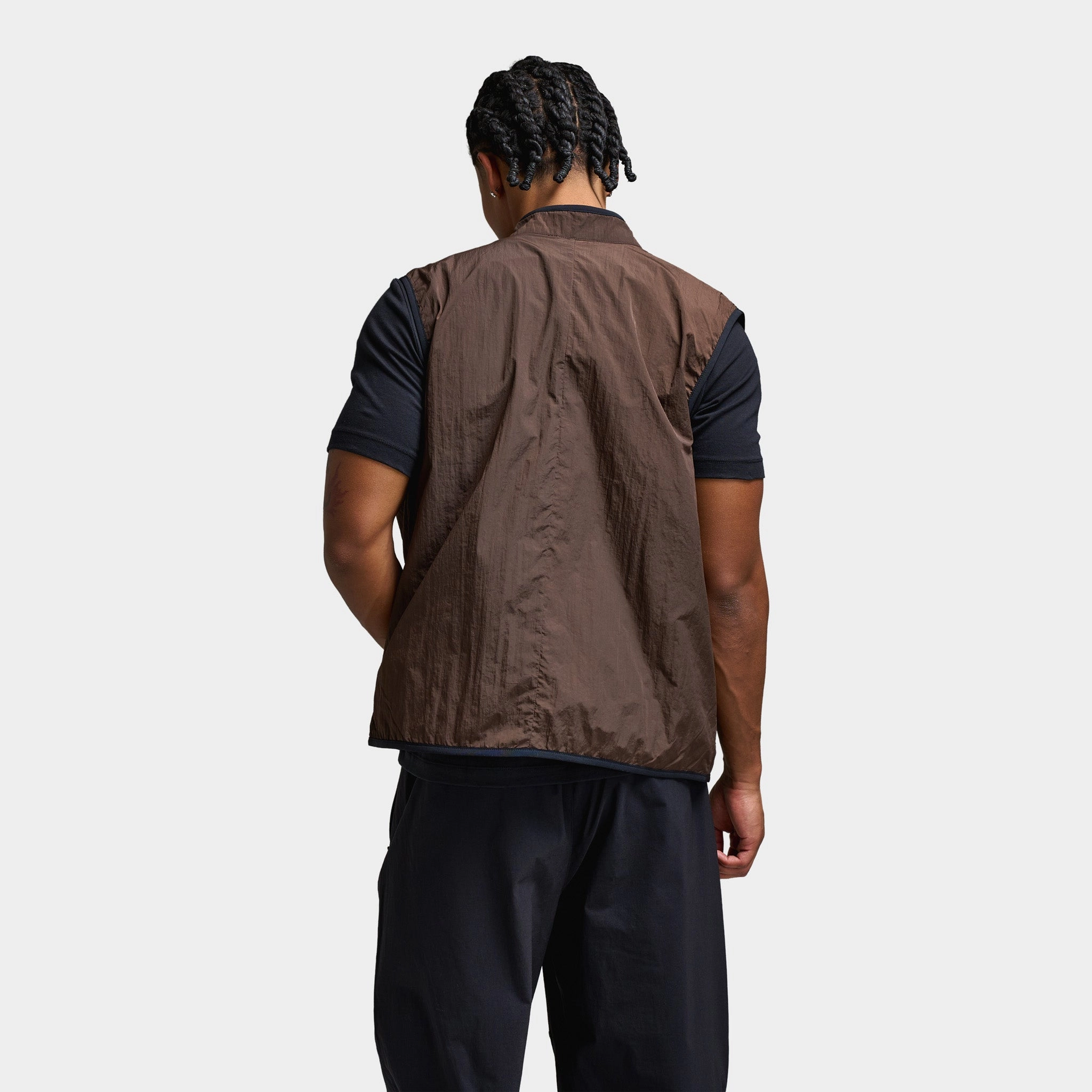 Nike Tech Woven Vest Baroque Brown / Baroque Brown - Black