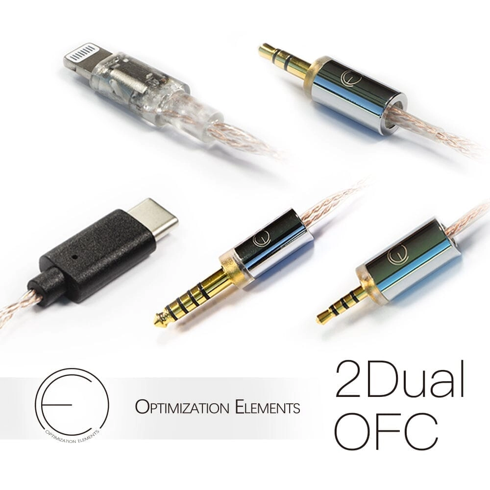 OE Audio 2DualOFC High-Fidelity Earphone Cable
