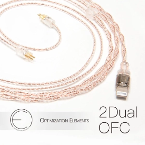 OE Audio 2DualOFC High-Fidelity Earphone Cable