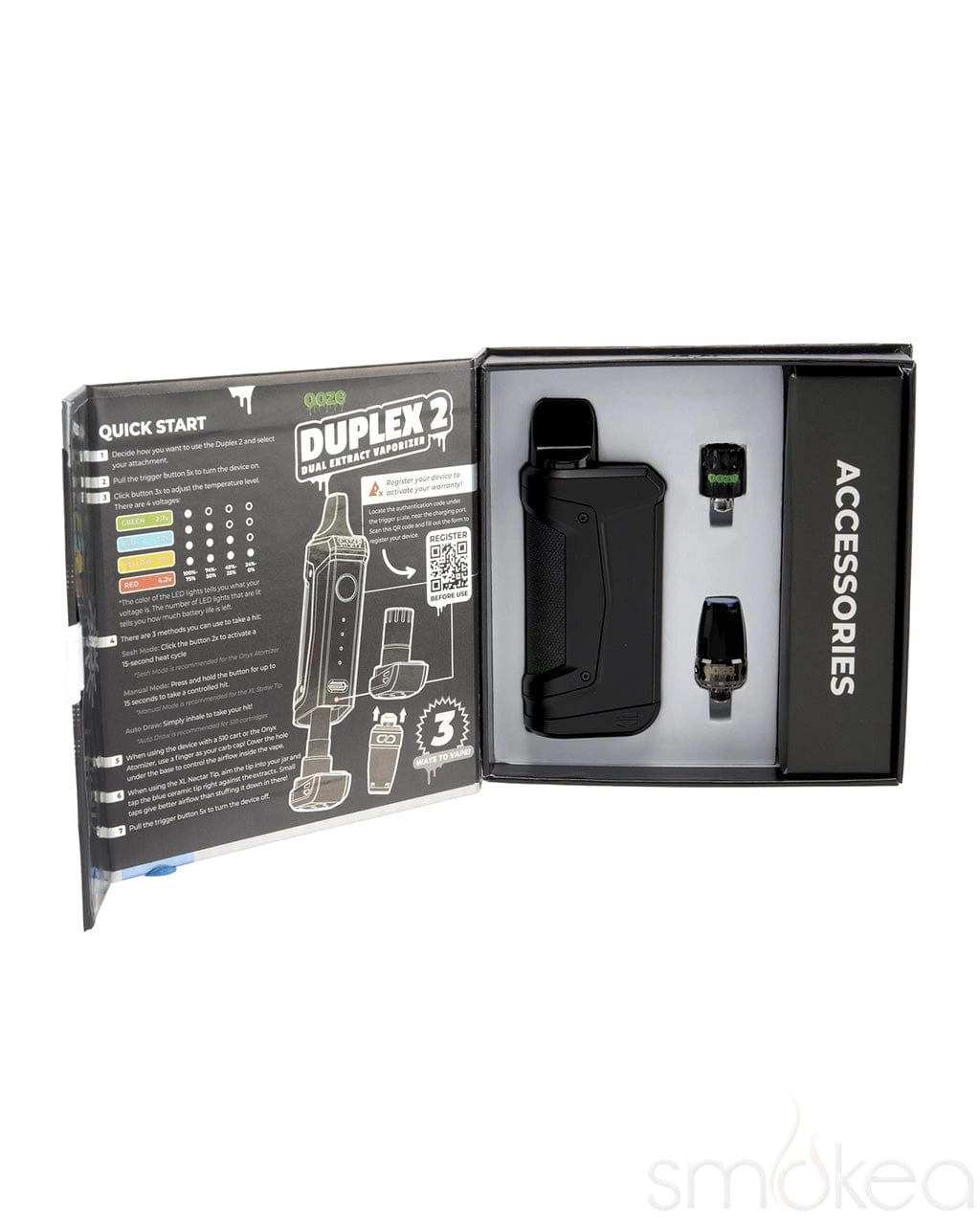 Ooze Duplex 2 Dual Extract Vaporizer