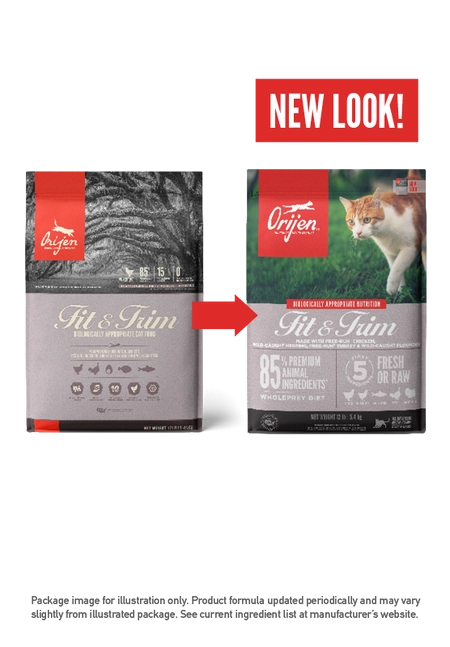 ORIJEN Grain Free Fit & Trim Dry Cat Food