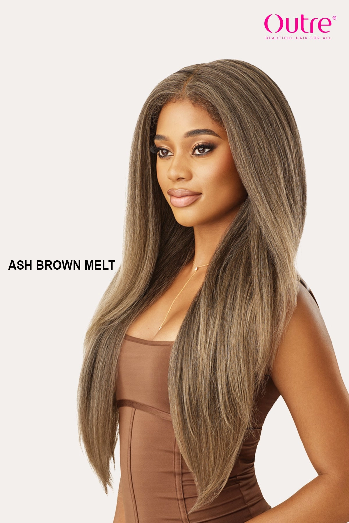 OUTRE MELTED HAIRLINE LACE FRONT WIG - KINKY SOFT 1