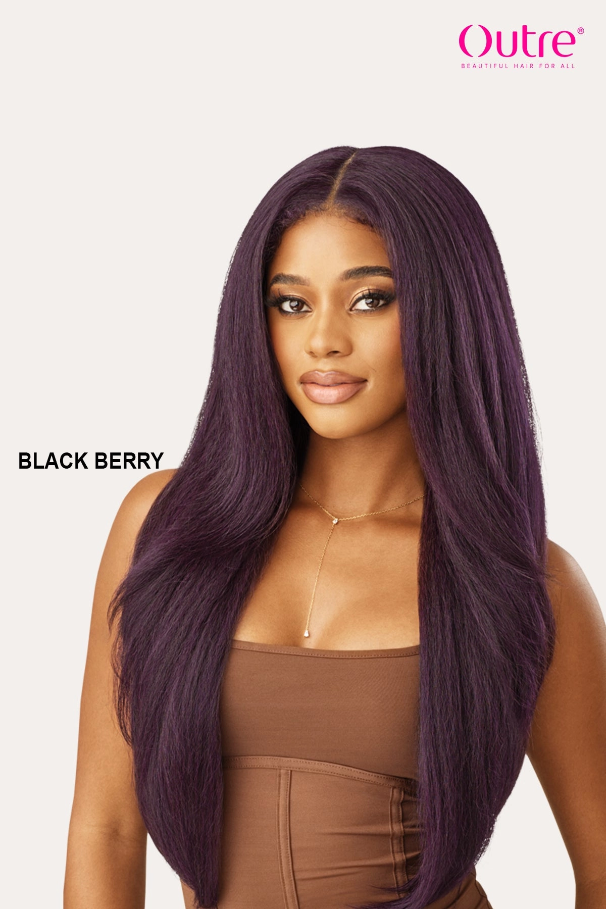 OUTRE MELTED HAIRLINE LACE FRONT WIG - KINKY SOFT 1