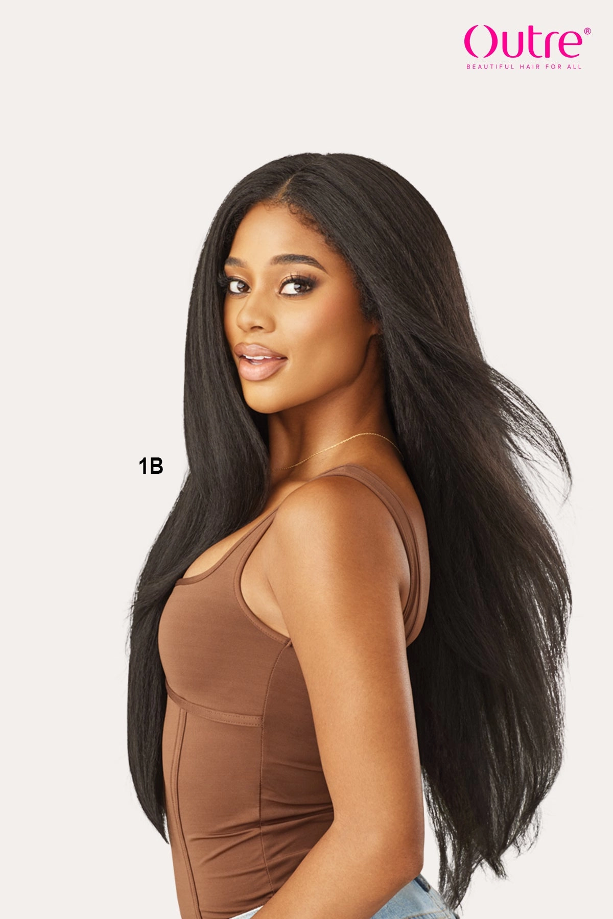 OUTRE MELTED HAIRLINE LACE FRONT WIG - KINKY SOFT 1