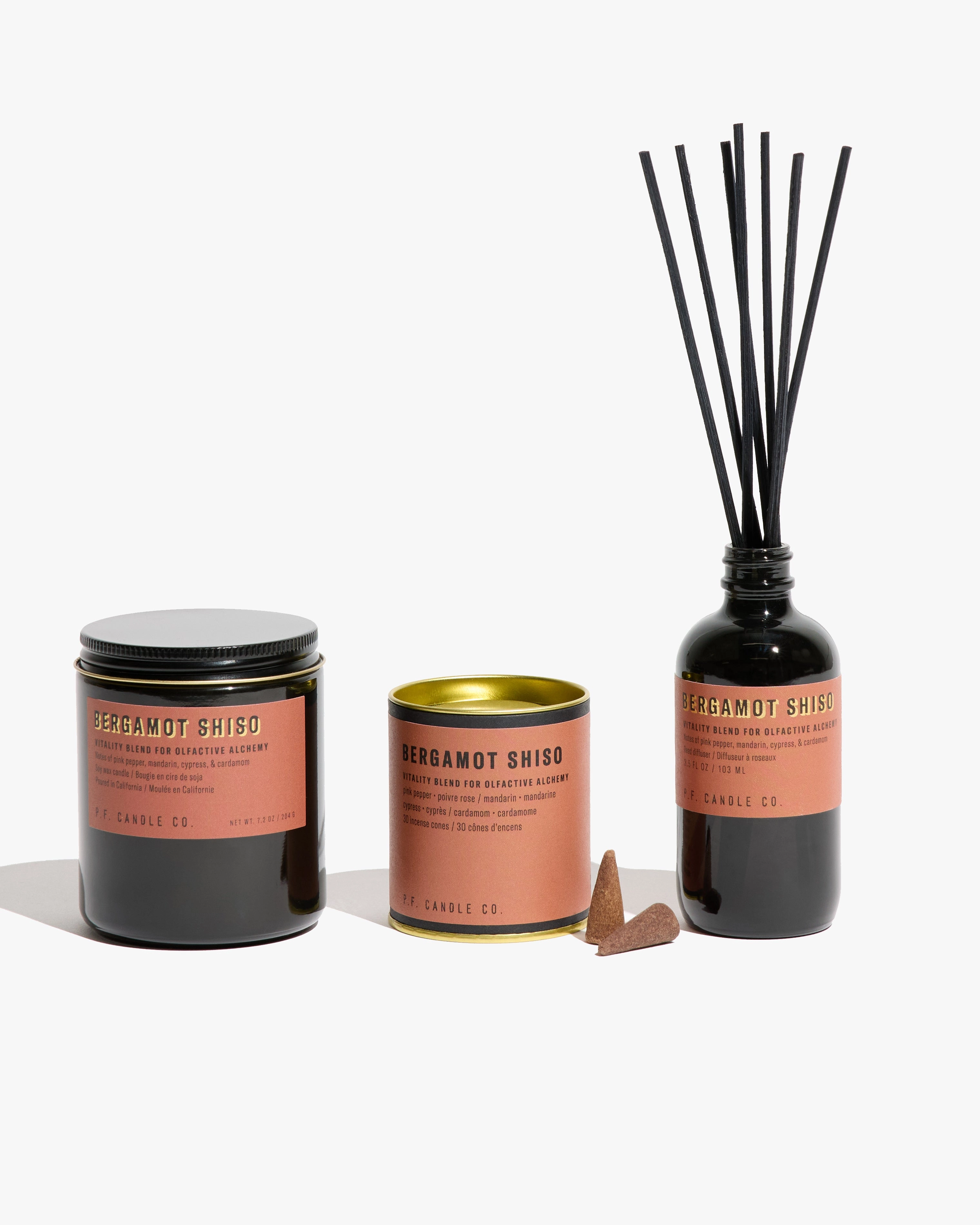 P.F. Candle Co. Alchemy Reed Diffuser - Bergamot Shiso