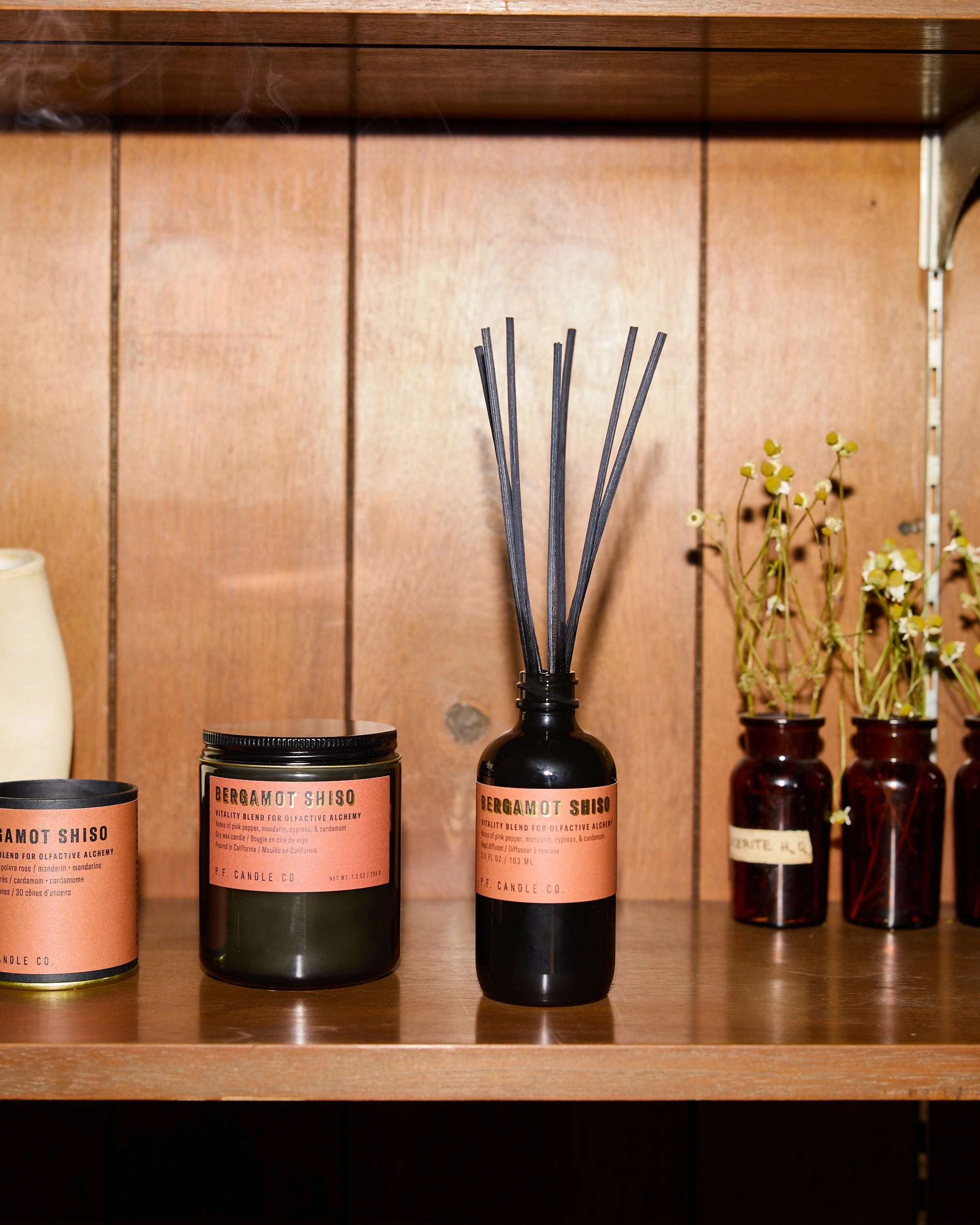 P.F. Candle Co. Alchemy Reed Diffuser - Bergamot Shiso
