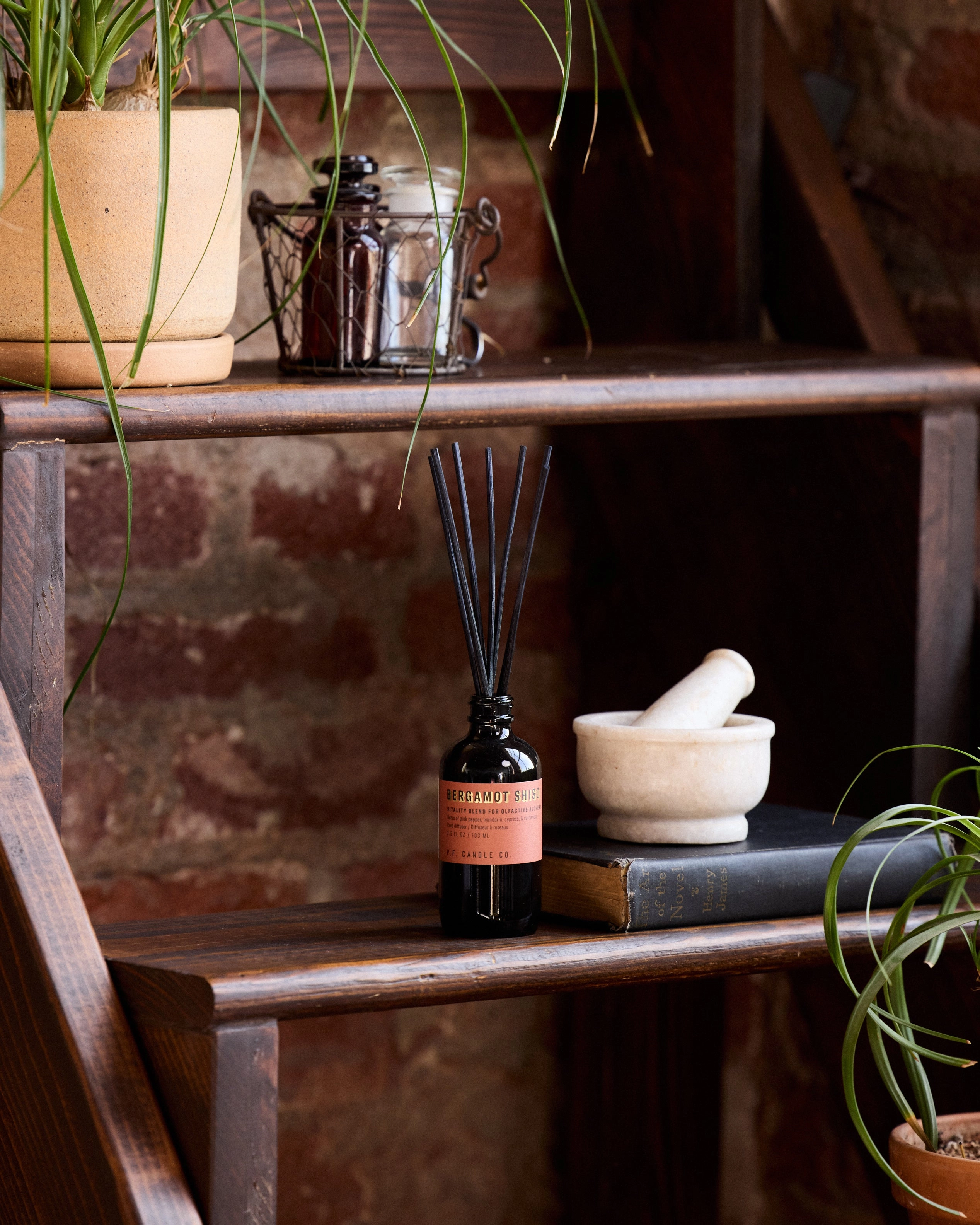 P.F. Candle Co. Alchemy Reed Diffuser - Bergamot Shiso