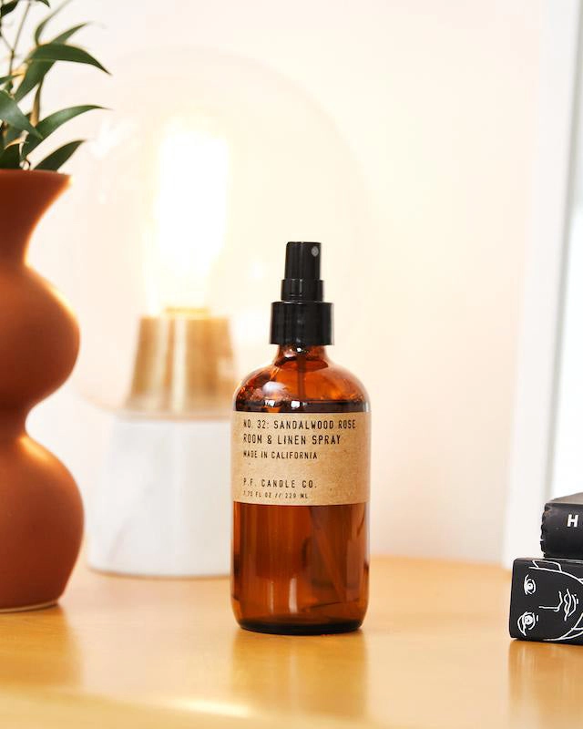 P.F. Candle Co. Room & Linen Spray Large - Sandalwood Rose