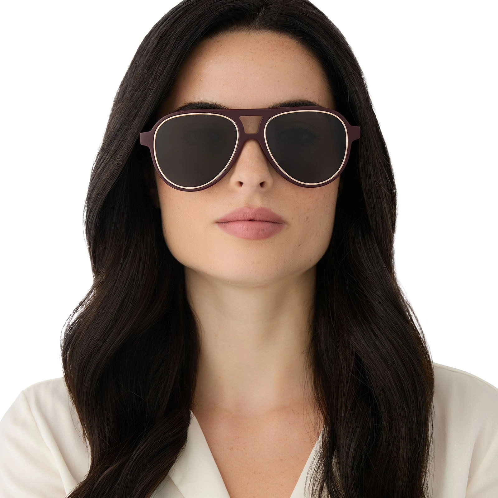 PIA - BORDEAUX   GREY   POLARIZED SUNGLASSES