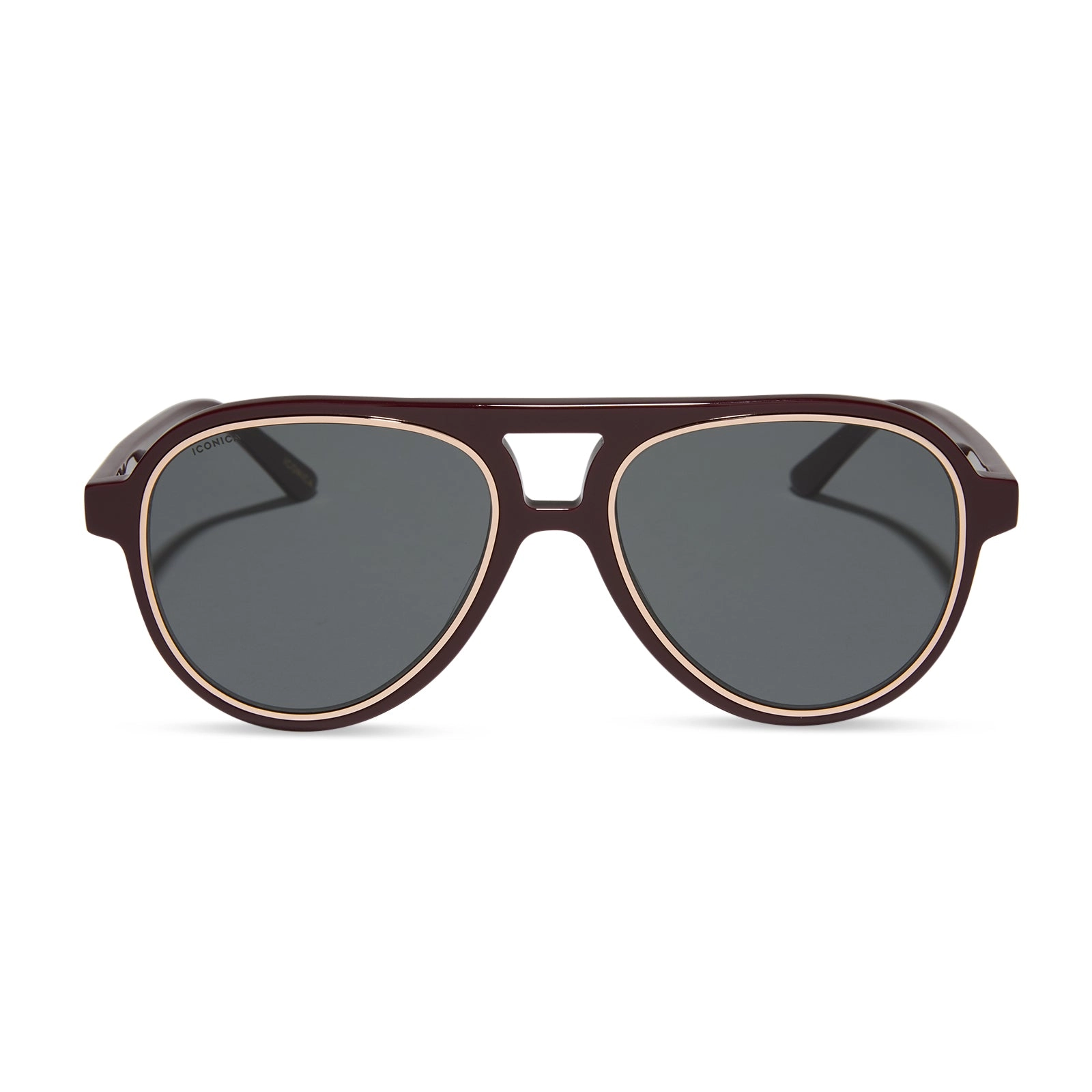 PIA - BORDEAUX   GREY   POLARIZED SUNGLASSES