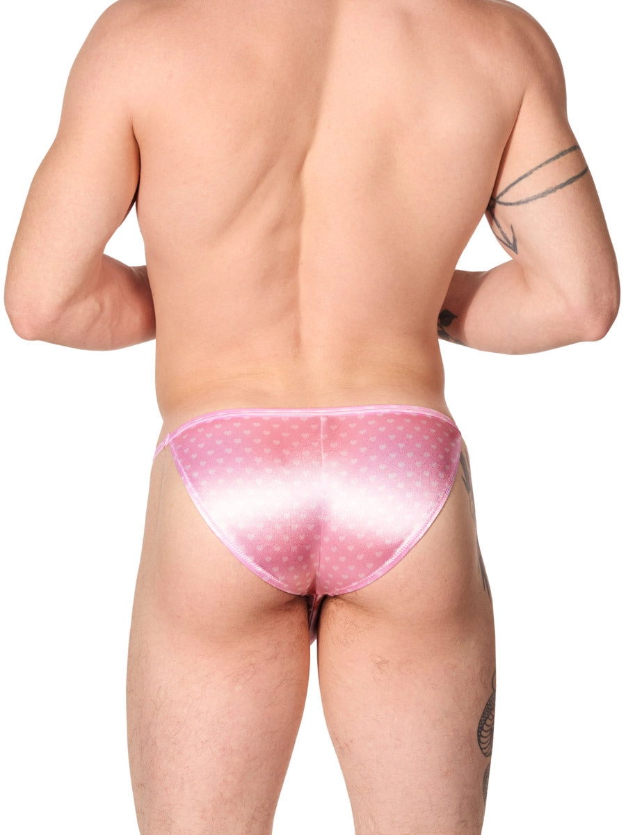 Printed Luxe Satin Mini Tanga