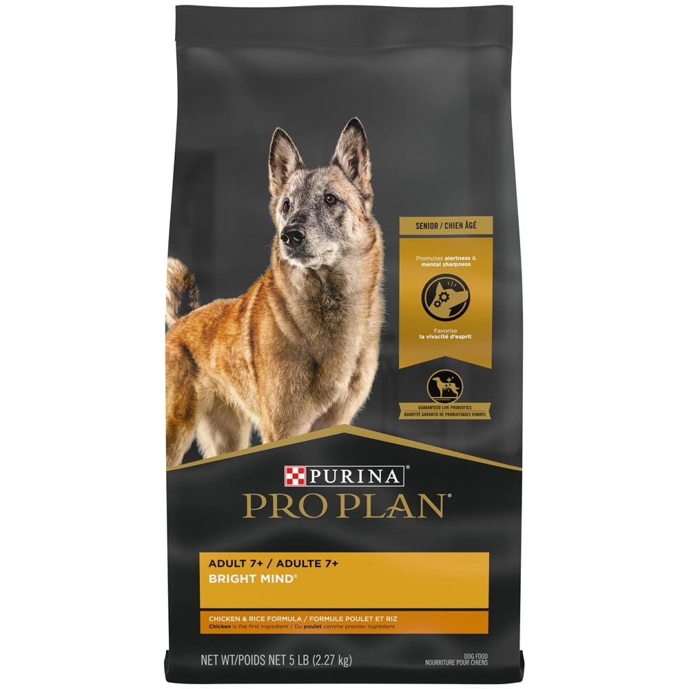 Purina Pro Plan Bright Mind Adult 7  Chicken & Rice Formula Dry Dog Food